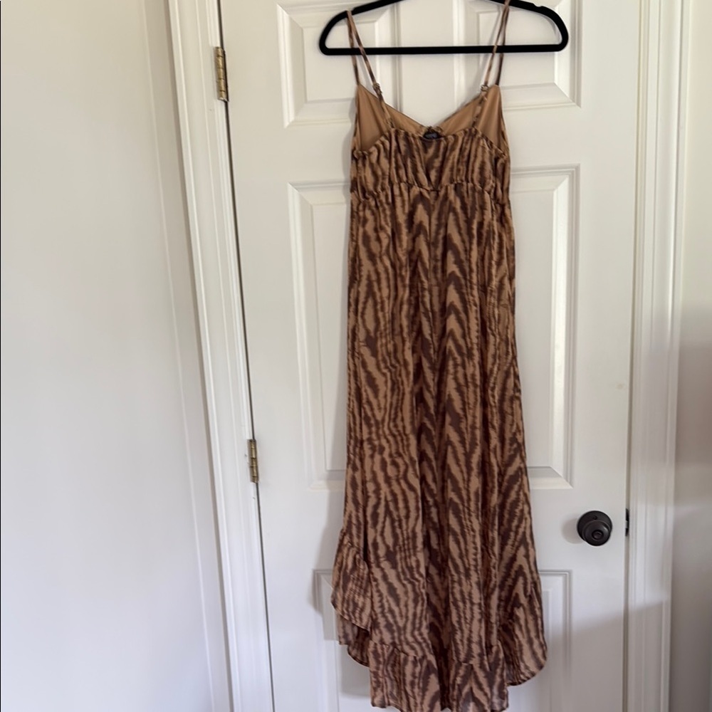 Wild Fable Brown High Low Dress - Picture 4 of 5